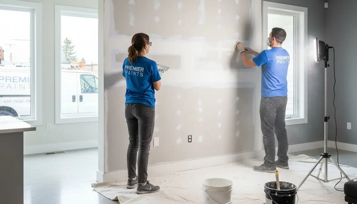 Professional drywall repair and wall restoration by expert painters in Andover, MA