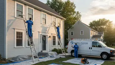 Professional house painting service in Andover, MA by Andover Painters