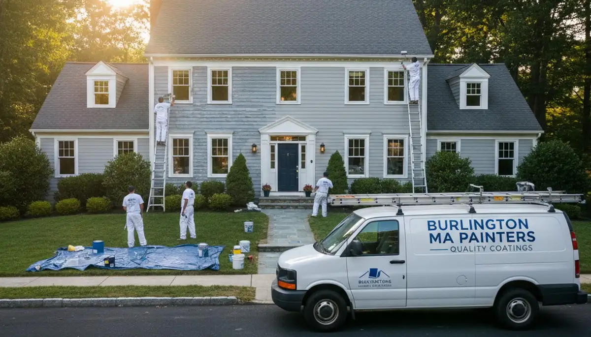 Andover, MA house painters providing professional exterior and interior painting services