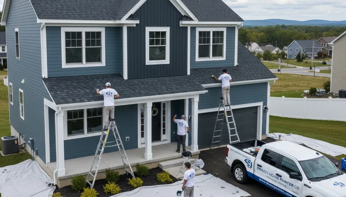 Professional house painting service in Andover, MA for interior and exterior homes
