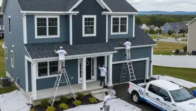 Professional house painting service in Andover, MA for interior and exterior homes