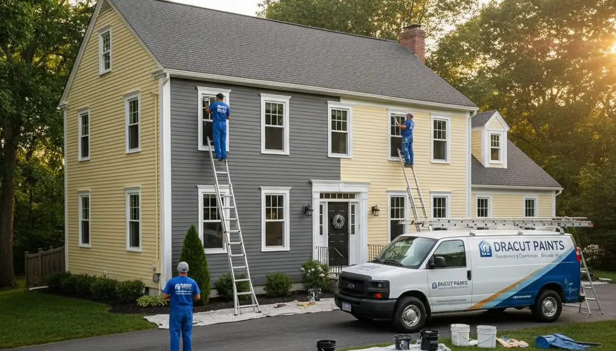 Andover, MA house painting service for residential exterior and interior painting projects