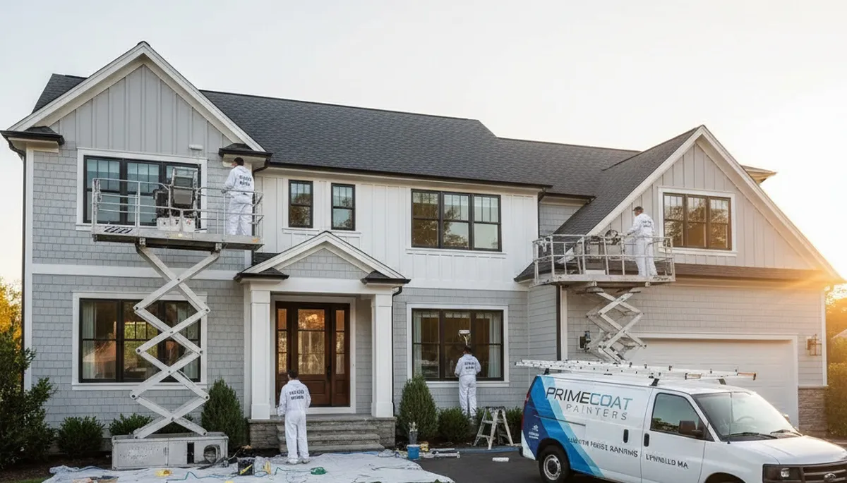 Andover, MA house painters providing professional interior and exterior painting services