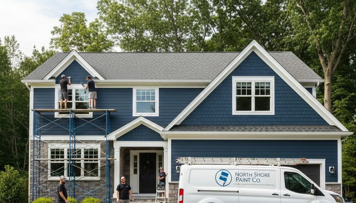 Andover, MA house painters providing professional interior and exterior painting services