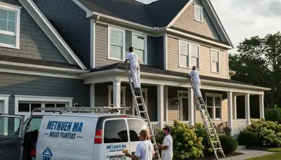 Andover, MA house painters providing professional residential interior and exterior painting services