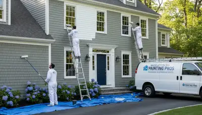 Professional house painting service in Andover, MA for interior and exterior homes