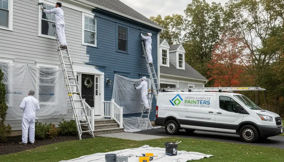 Professional house painting service in Andover, MA by Andover Painters