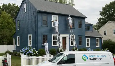 Andover, MA house painters delivering professional interior and exterior painting services