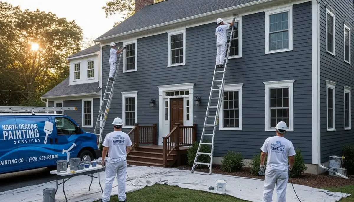 Professional house painting services in Andover, MA for residential exterior and interior projects