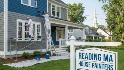 Andover, MA house painters providing professional interior and exterior painting services
