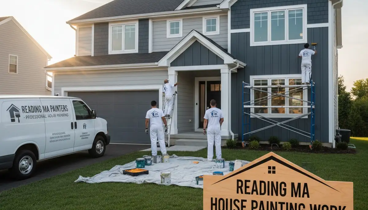 Professional house painting services in Andover, MA by Andover Painters