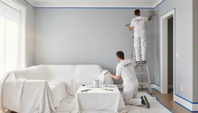 Professional interior house painting in Andover, MA by expert painters transforming New England homes